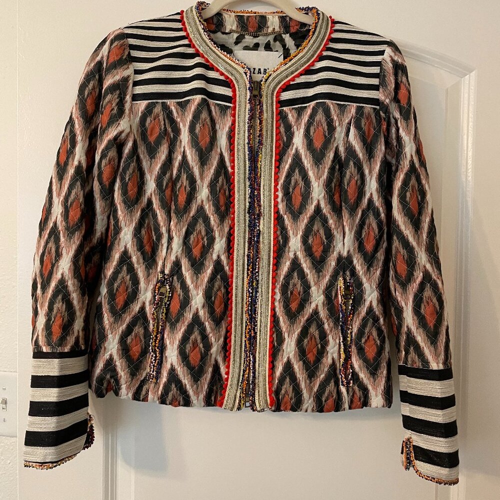 Bazar Deluxe Multicolor Beaded Blazer Jacket